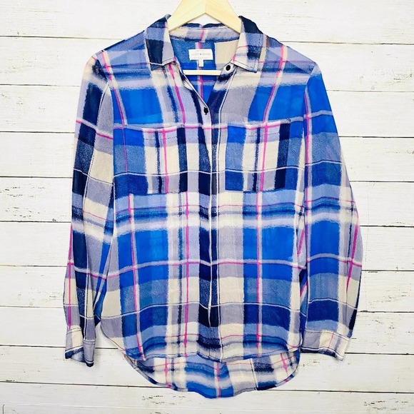Lucky Brand Tops - Lucky Brand Plaid Pattern Button Down Small
